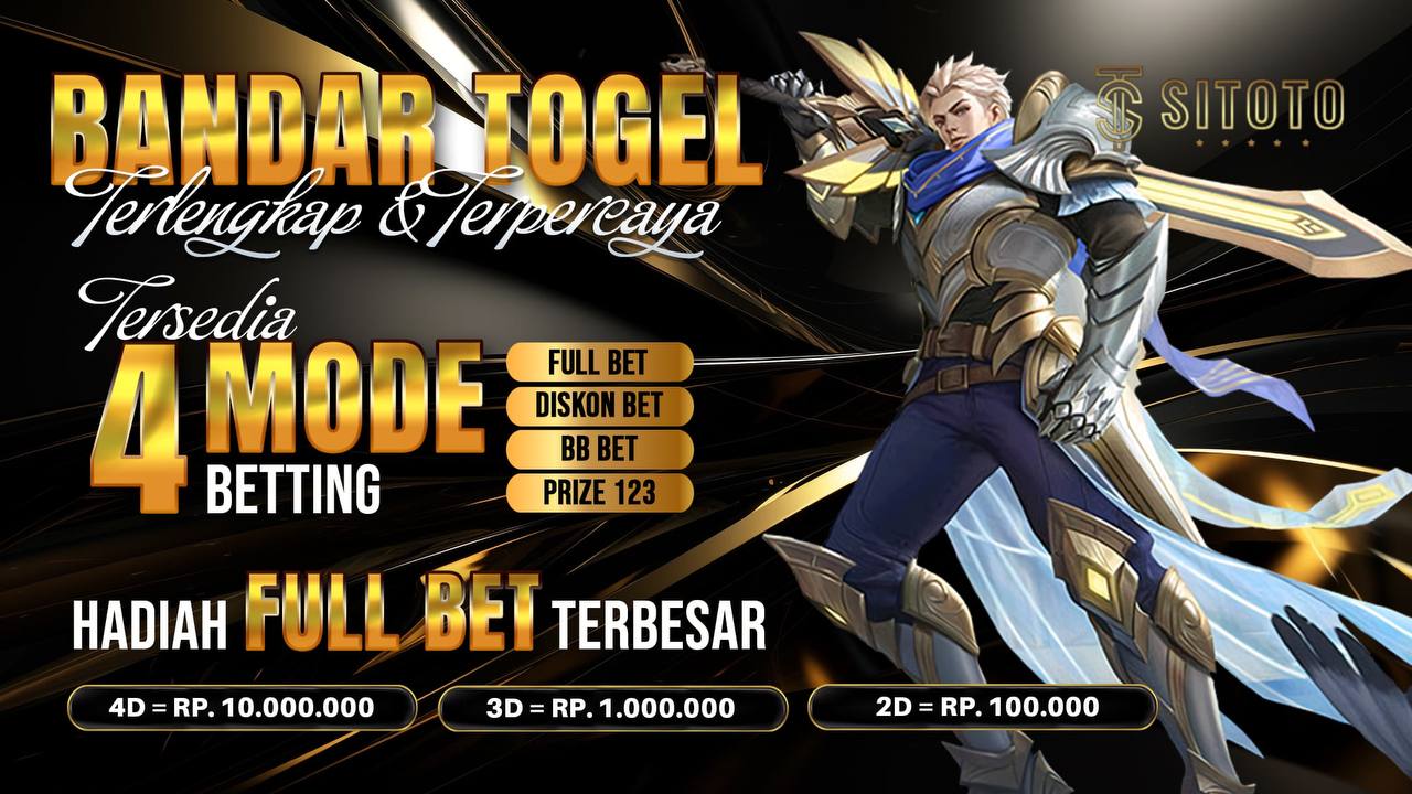 SITOTO⚡️Daftar Agen Toto Macau 4D Result Resmi Dan BO Toto Togel Deposit 5k